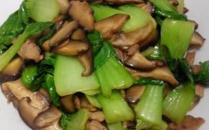 香菇油菜怎么做 香菇炖油菜做法
